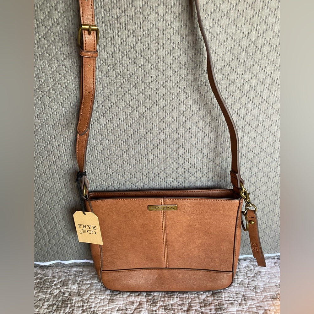 Frye Cognac Crossbody Bag